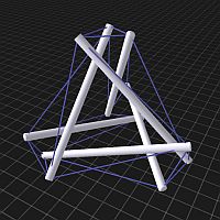 a tensegrity structure